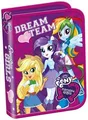 Federmäppchen "My Little Pony Equestria Girls", 2 Klappen, mit Reißverschluss, UNIPAP