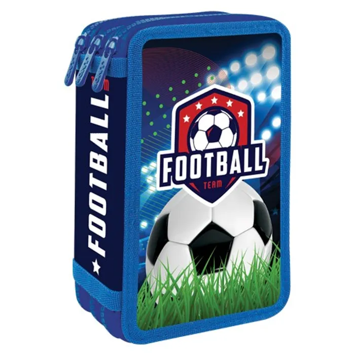 Hauptbild des Produkts Penál plátěný plný - 3 patrový, 43 dílný - Serie 5 - Football Team