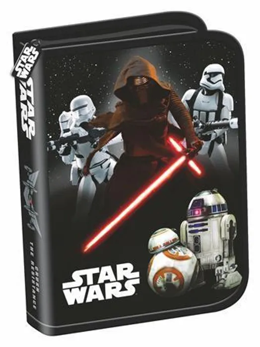 Hauptbild des Produkts Penál "Star Wars Episode7", 2 klopy, na zip, UNIPAP, modrý