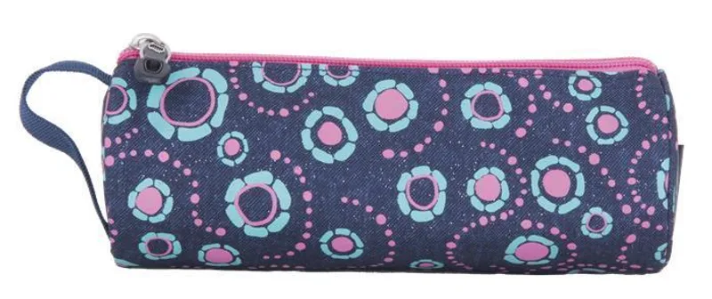 Hauptbild des Produkts Penál "Teens Jeans Flower", modrá-růžová, PULSE