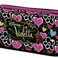 Weiteres Produktbild Federmäppchen "Violetta", mit Frontfach, Reißverschluss, UNIPAP, schwarz