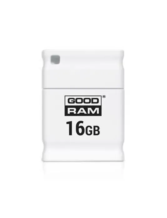 Hauptbild des Produkts Pendrive, 16GB, USB 2.0, 20/5Mb/sec, mini, GOODRAM "UPI2", white
