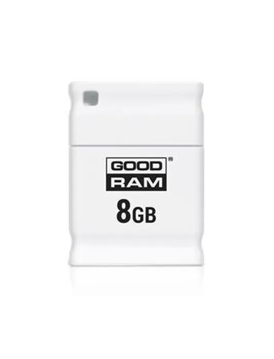 Hauptbild des Produkts Pendrive, 8GB, USB 2.0, 20/5Mb/sec, mini, GOODRAM "UPI2", white