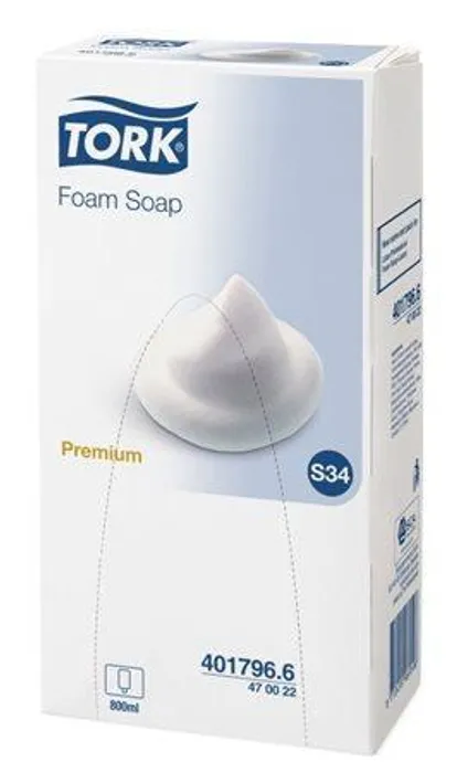 Hauptbild des Produkts Pěnové mýdlo, sensitive, TORK 470022 "Premium", perlové bílá