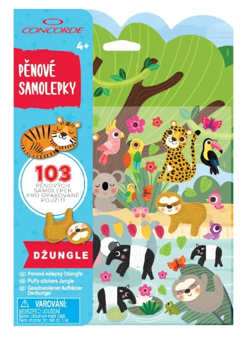 Hauptbild des Produkts Pěnové samolepky CONCORDE Džungle