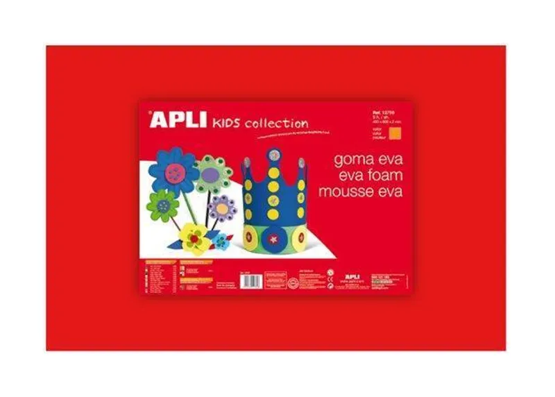 Hauptbild des Produkts Pěnovka, 400x600 mm, červená, APLI "Eva sheets"