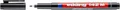 Weiteres Produktbild Permanentmarker „142 M“, schwarz, OHP, 1 mm, EDDING