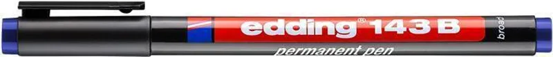 Hauptbild des Produkts Permanentní popisovač "143 B", modrá, OHP, 1mm, EDDING