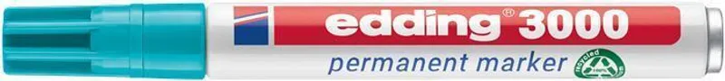 Hauptbild des Produkts Permanentní popisovač "3000", tyrkysová, 1,5-3 mm, kuželový hrot, EDDING 7580228013