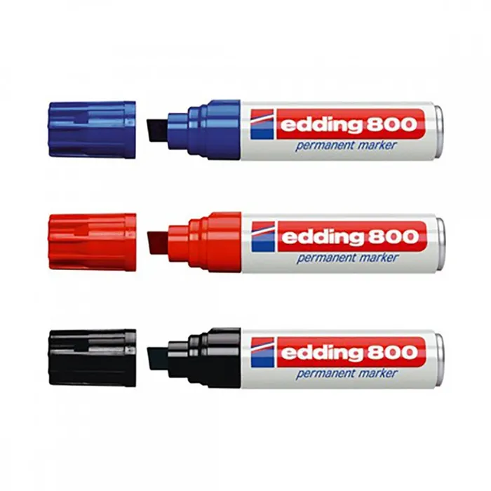 Hauptbild des Produkts Permanentní popisovač "800", 4-12mm, klínový hrot, EDDING