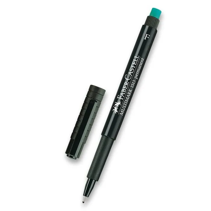Hauptbild des Produkts Permanentní popisovač Faber-Castell 1513 F černý