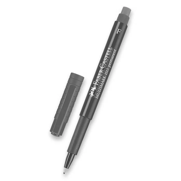 Hauptbild des Produkts Permanentní popisovač Faber-Castell 1513 F modrý