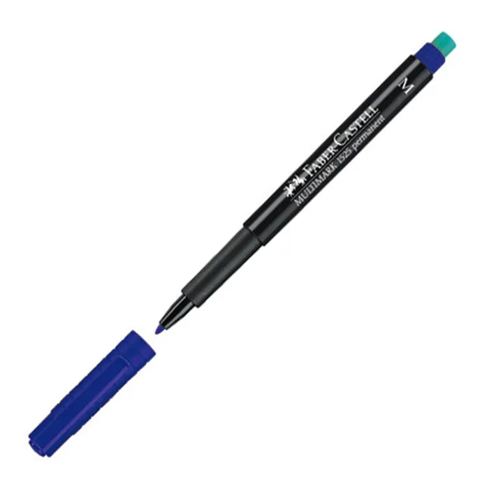 Hauptbild des Produkts Permanentní popisovač Faber-Castell 1525 M modrý