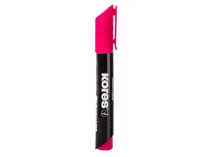 Permanent Marker Kores K-Marker XP1 pink, round tip 3 mm