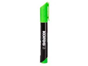 Permanent Marker Kores K-Marker XP1 Light Green, Round Tip 3 mm