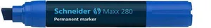 Permanentmarker „Maxx 280“, blau, 4-12 mm, Keilspitze, SCHNEIDER
