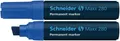 Weiteres Produktbild Permanentmarker „Maxx 280“, blau, 4-12 mm, Keilspitze, SCHNEIDER