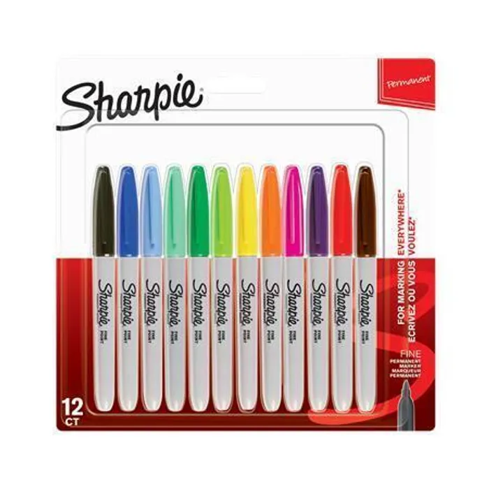 Hauptbild des Produkts Permanentní popisovač Sharpie Fine sada 12 ks