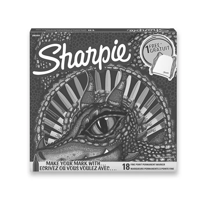 Hauptbild des Produkts Permanentní popisovač Sharpie Fine sada 18 ks + vak