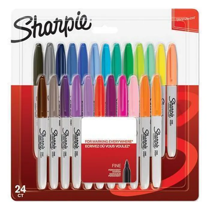 Hauptbild des Produkts Permanentní popisovač Sharpie Fine sada 24 ks