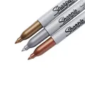 Weiteres Produktbild Permanentmarker Sharpie Fine 3er-Set, Metallic-Farben