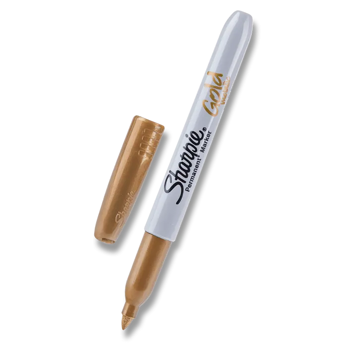 Hauptbild des Produkts Permanentní popisovač Sharpie Metallic zlatý