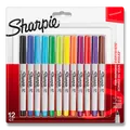 Sharpie Ultra Fine Permanentmarker, 12 Stück