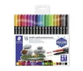 Weiteres Produktbild Permanentmarker-Set „Twin-tip“, 18 Farben, 0,4/2,0 mm, doppelseitig, STAEDTLER