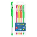 Gelstift-Set 4er-Pack Neon