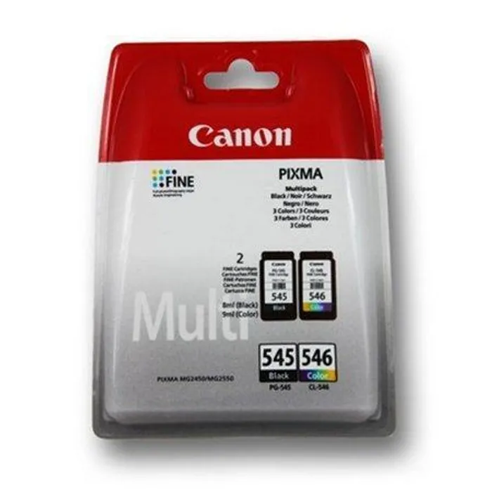 Hauptbild des Produkts PG-545/CL-546 Inkjekt cart.multipack pro Pixma MG2450, MG2550 tiskárny, CANON černá, 2*180
