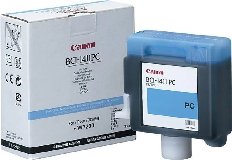 Hauptbild des Produkts Photo Inkjet cart.pro "W7200" tiskárnu, CANON Cyan, 330ml