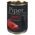 Weiteres Produktbild PIPER PLATINUM PURE Rindfleisch mit braunem Reis, in der Dose für Hunde, 400 g