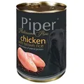 PIPER PLATINUM PURE Huhn mit braunem Reis, Dose für Hunde, 400 g