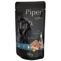 PIPER mit Lamm, Karotten und Reis, Beutel für Hunde 150 g