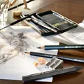 Weiteres Produktbild Pitt Monochrom Graphit spez. Satz, Blech. Karton 11 Stück Faber Castell 112972