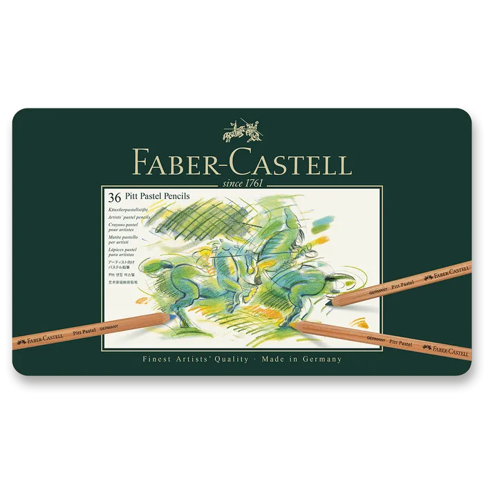 Hauptbild des Produkts Pitt Pastell umělecká pastelka, plech.krabička 36ks Faber Castell 112136
