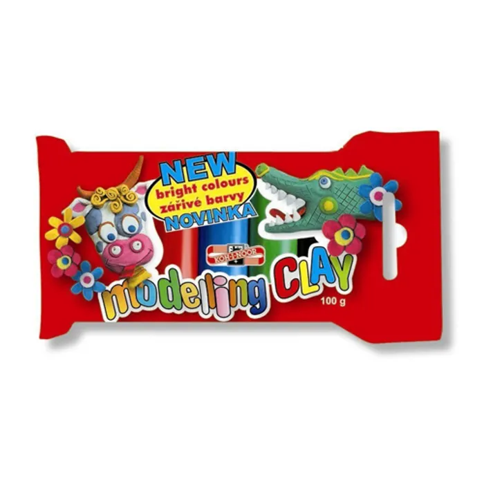 Hauptbild des Produkts Plastelína 131713 v celofánu 5 barev 100g