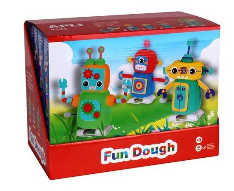 Hauptbild des Produkts Plastelína, APLI, "Fun Dough", displej, chodící roboti