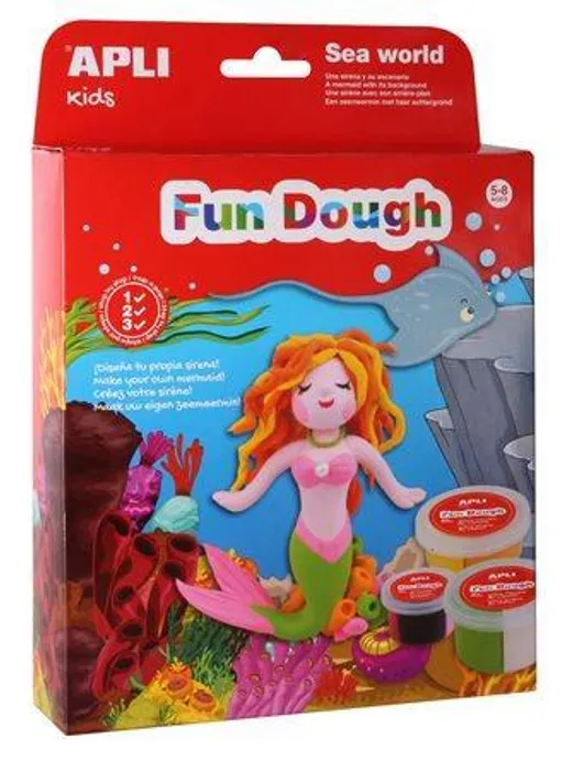Hauptbild des Produkts Plastelína, APLI, "Fun Dough", vodní svět