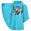 Gefrorener Poncho-Regenmantel