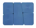 Weiteres Produktbild Kunststoff-Büroset Glücksset CONCORDE Eco, 7-tlg., blau