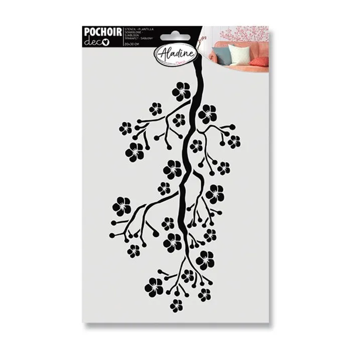 Hauptbild des Produkts Plastová šablona AladinE - Sakura 20 x 30 cm