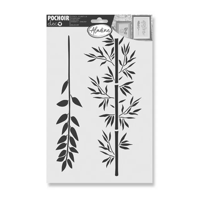 Hauptbild des Produkts Plastová šablona AladinE - Větve 20 x 30 cm