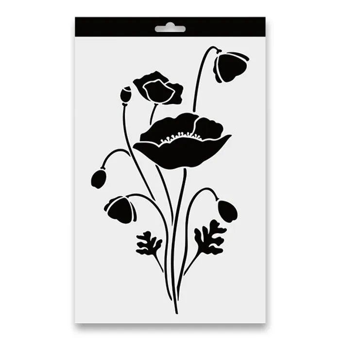 Hauptbild des Produkts Plastová šablona Aladine - Vlčí mák 20 x 30 cm