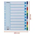 Weiteres Produktbild Esselte Kunststoff-Farbtrenner, A4 Maxi, Farbmix