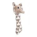 Canvas-Knochen mit Elefantenkopf, mit Sound, 24 cm, creme/grau, HipHop