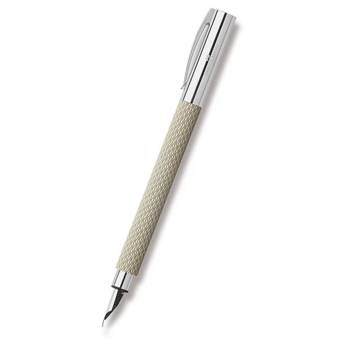 Hauptbild des Produkts Plnicí pero Ambition OpArt, M, White Sand Faber-Castell 149620