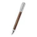 Ambition Nussbaum Füller, Federbreite M, braun Faber-Castell 148580
