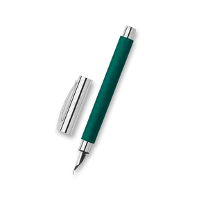 Plnicí pero Faber-Castell Ambition Precious Resin Soft Teal - hrot M