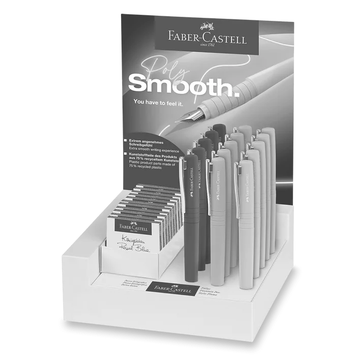 Hauptbild des Produkts Plnicí pero Faber-Castell Poly Pen stojánek, 15 ks